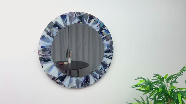 Shiny Diamond Wall Mirror