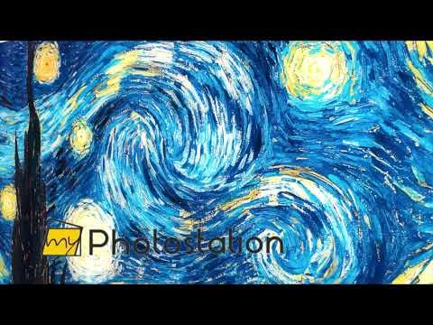 Starry Night Vincent Van Gogh Glass Wall Art