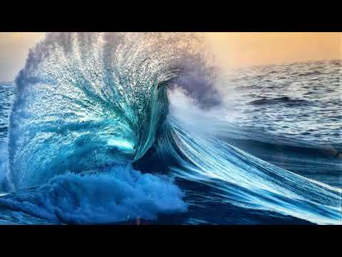 Big Ocean Wave Glass Wall Art