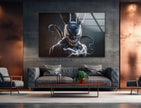 Venom That Turns into a Rabbit Glass Wall Art