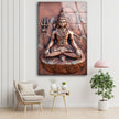 Spiritual Buddha Glass Wall Pictures | Artistic Wall Decor