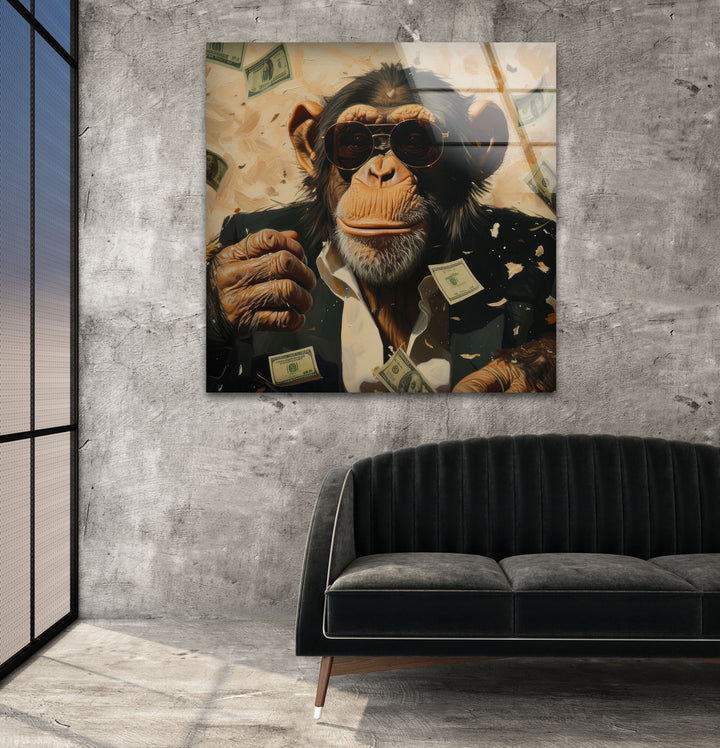 Rich Monkey Art Cool Wall Art & Glass Photo Prints