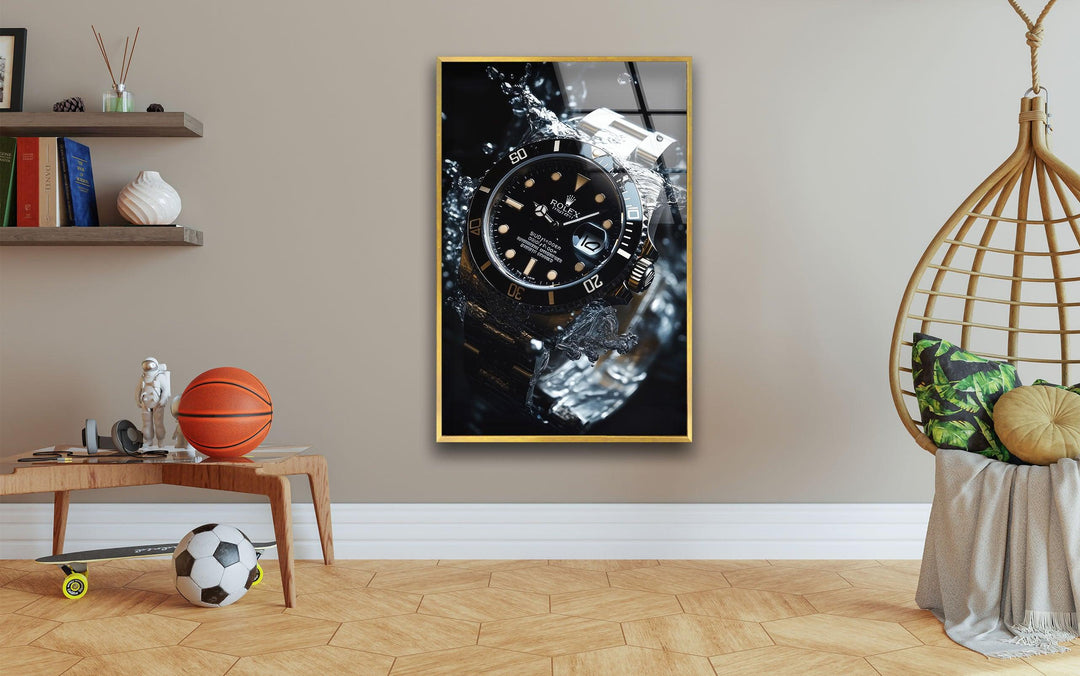 Rolex Watch Glass Wall Art art glass wall art, glass wall art pictures
