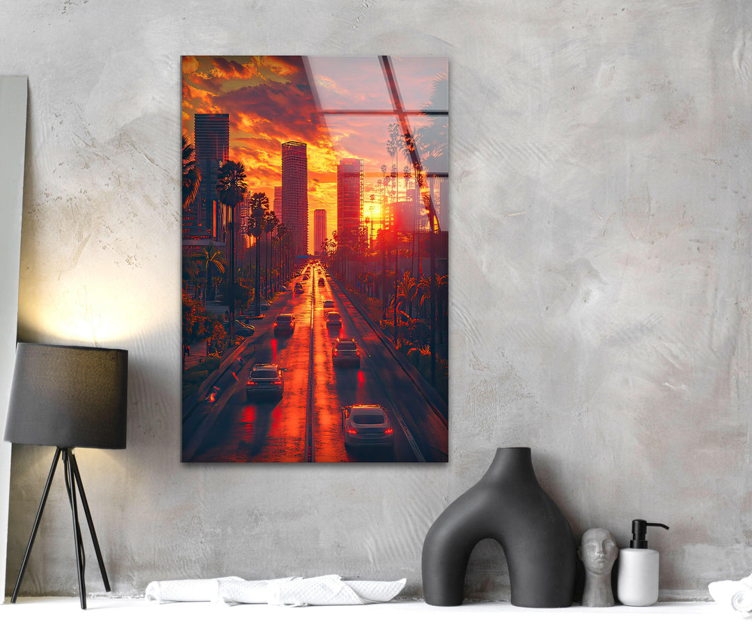 City View San Diego Glass Wall Art large glass photo prints, glass wall photos
