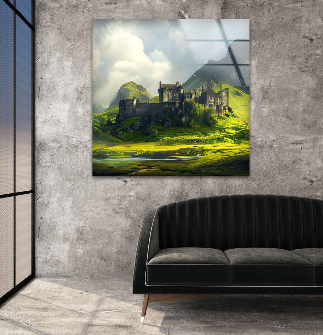 Scottish Mountains Glass Wall Art glass pictures for Wall, glass prints wall art
