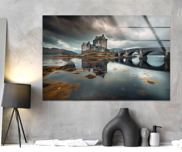 Scottish Castle Glass Wall Art glass image printing, glass prints from photos
