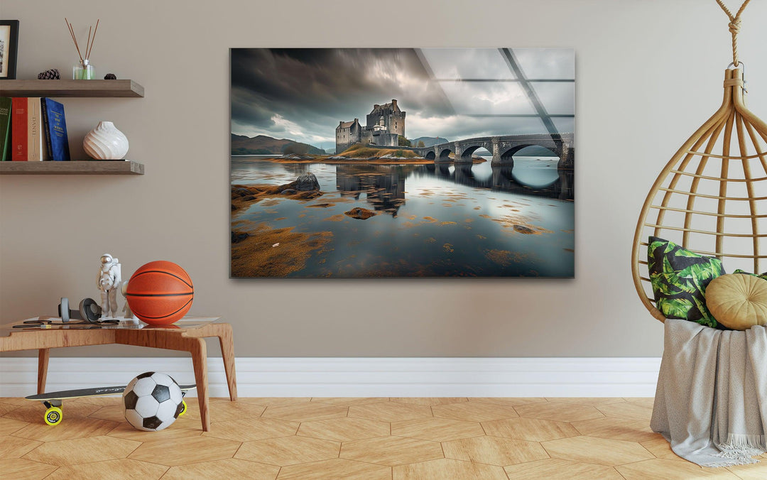 Scottish Castle Glass Wall Art glass pictures for Wall, glass prints wall art
