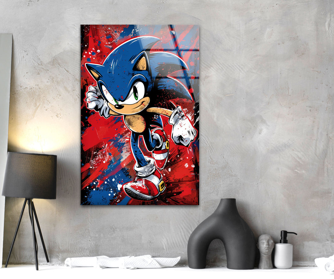 Sonic Art Glass Wall Art art glass wall art, glass wall art pictures
