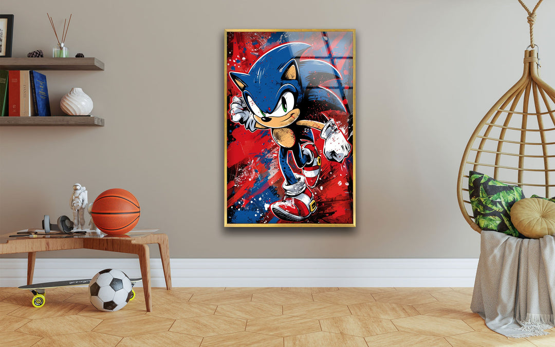 Sonic Art Glass Wall Art Glass Printing Wall Art, Print photos on glass
