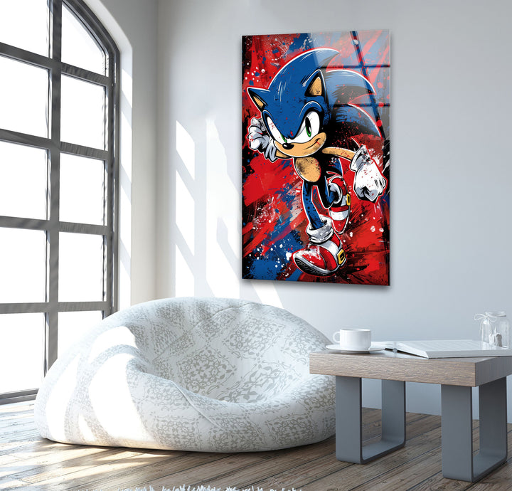 Sonic Art Glass Wall Artglass photo prints, glass picture prints
