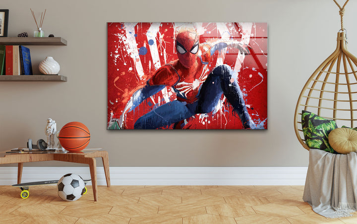 Spiderman 3 Glass Wall Art glass photo prints, glass picture prints
