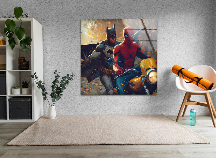 Spiderman & Batman Wall Art Home Decor Options