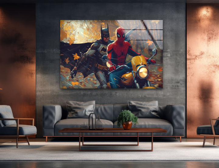 Spiderman & Batman Find Wall Art Near Me for Home