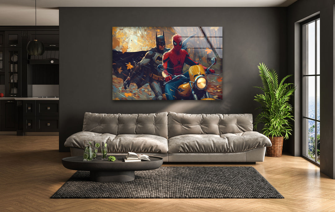 Spiderman & Batman Exclusive Wall Artwork Near Me Selections