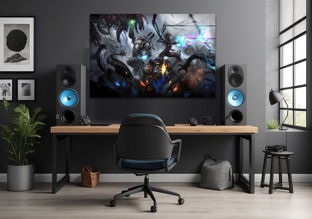 Starcraft Glass Wall Art