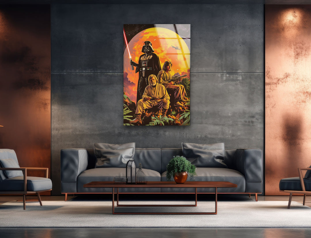 Star Wars Photographs on Glass Prints