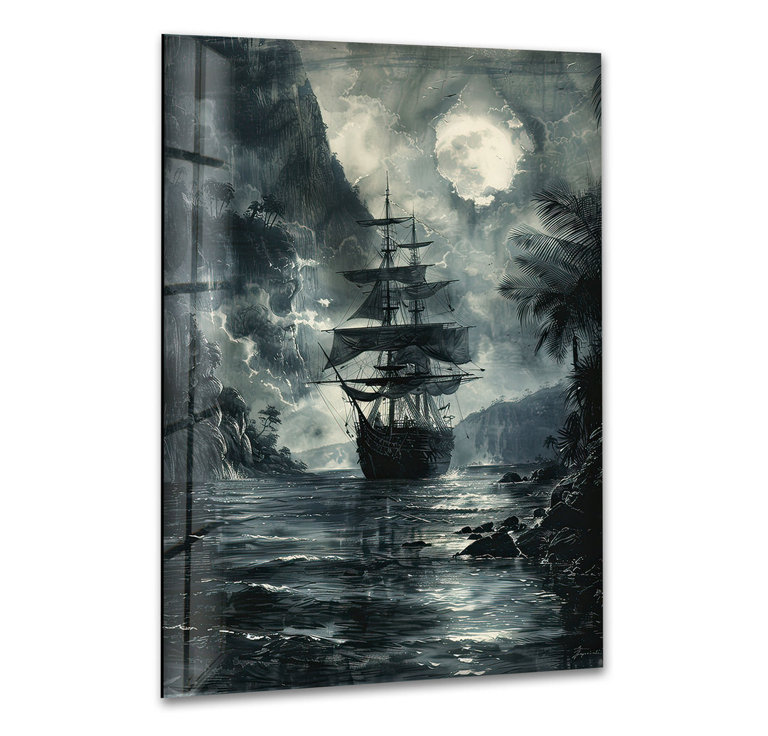 Stephensons Treasure Island Glass Wall Art glass pictures for Wall, glass prints wall art
