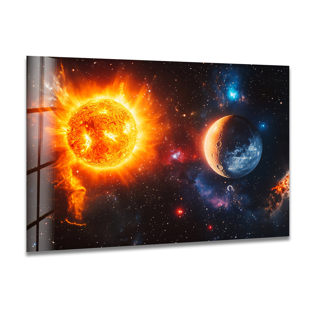 Space artwork featuring stunning depictions of nebulae, black holes, and distant star systems
