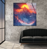 Sunrise in Mountains Tempered Glass Wall Art - MyPhotoStation