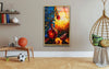 Sunset Effect Stained Picture Tempered Glass Wall Art