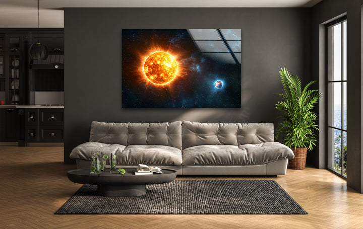 Space artwork featuring stunning depictions of nebulae, black holes, and distant star systems
