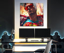 Cool Superman Glass Wall Art, custom glass pictures, glass art prints