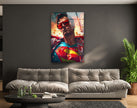 Cool Superman Glass Wall Art, glass image printing, glass prints from photos