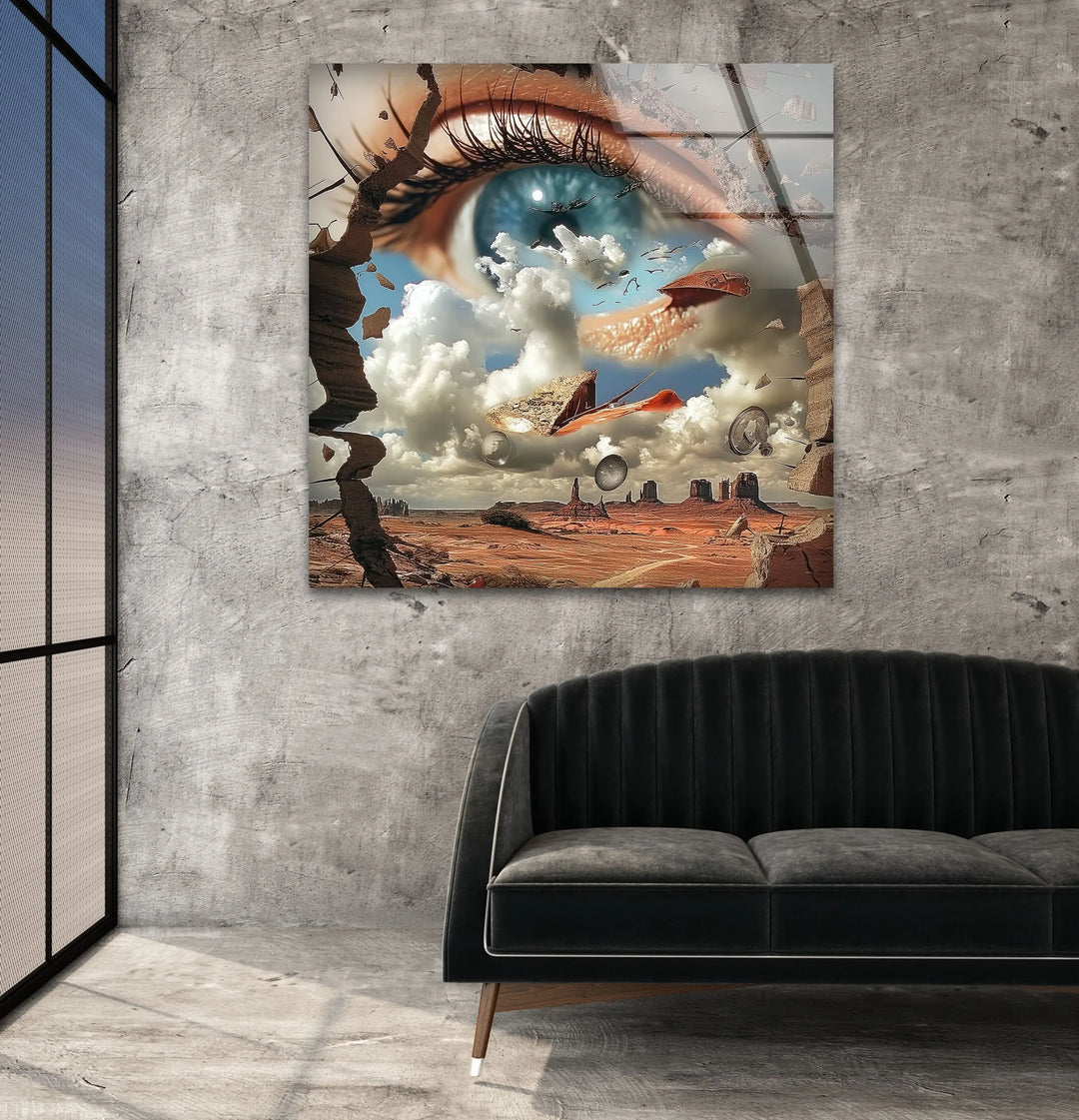 Surrealistic Style Art Stained Glass Art & Cool Wall Decor