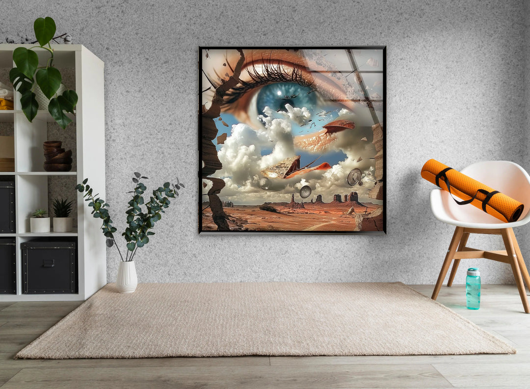 Surrealistic Style Art Cool Glass Art & Glass Wall Pictures