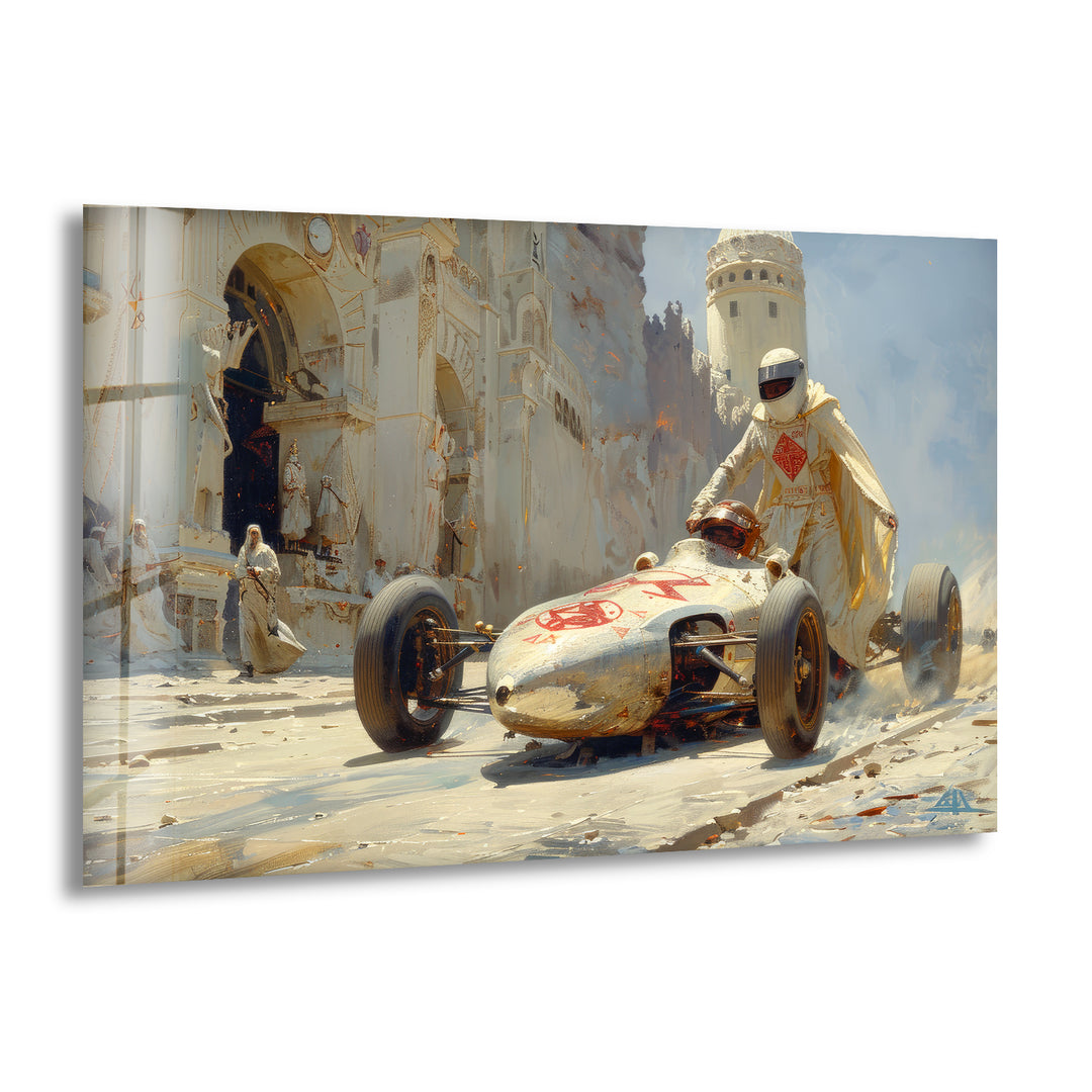 Vintage F1 Race Car Cool Art Prints & Glass Wall Decor