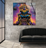 Marvel Thanos Glass Wall Art,glass pictures for Wall, glass prints wall art