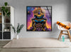 Marvel Thanos Glass Wall Art, photo print on glass, prints on glass wall art