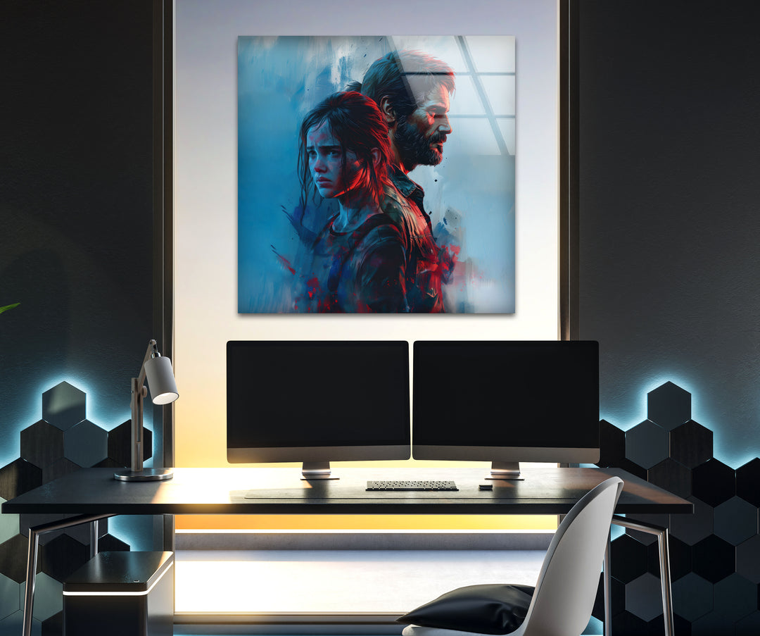 The Last Of Us Luna Marissa Glass Wall Art, photo print on glass, prints on glass wall art