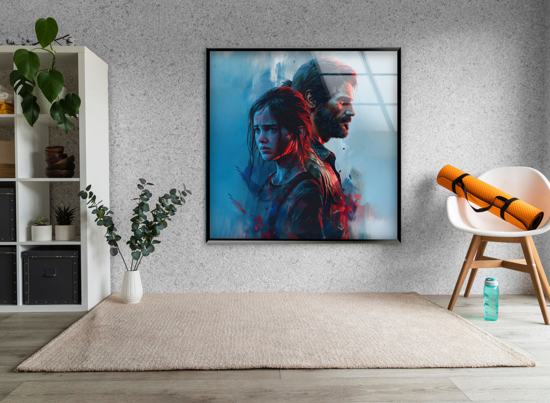 The Last Of Us Luna Marissa Glass Wall Art, Glass Printing Wall Art, glass art painting, glass art for the Wall