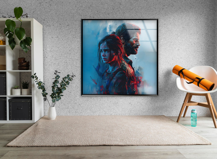 The Last Of Us Luna Marissa Glass Wall Art, Glass Printing Wall Art, glass art painting, glass art for the Wall