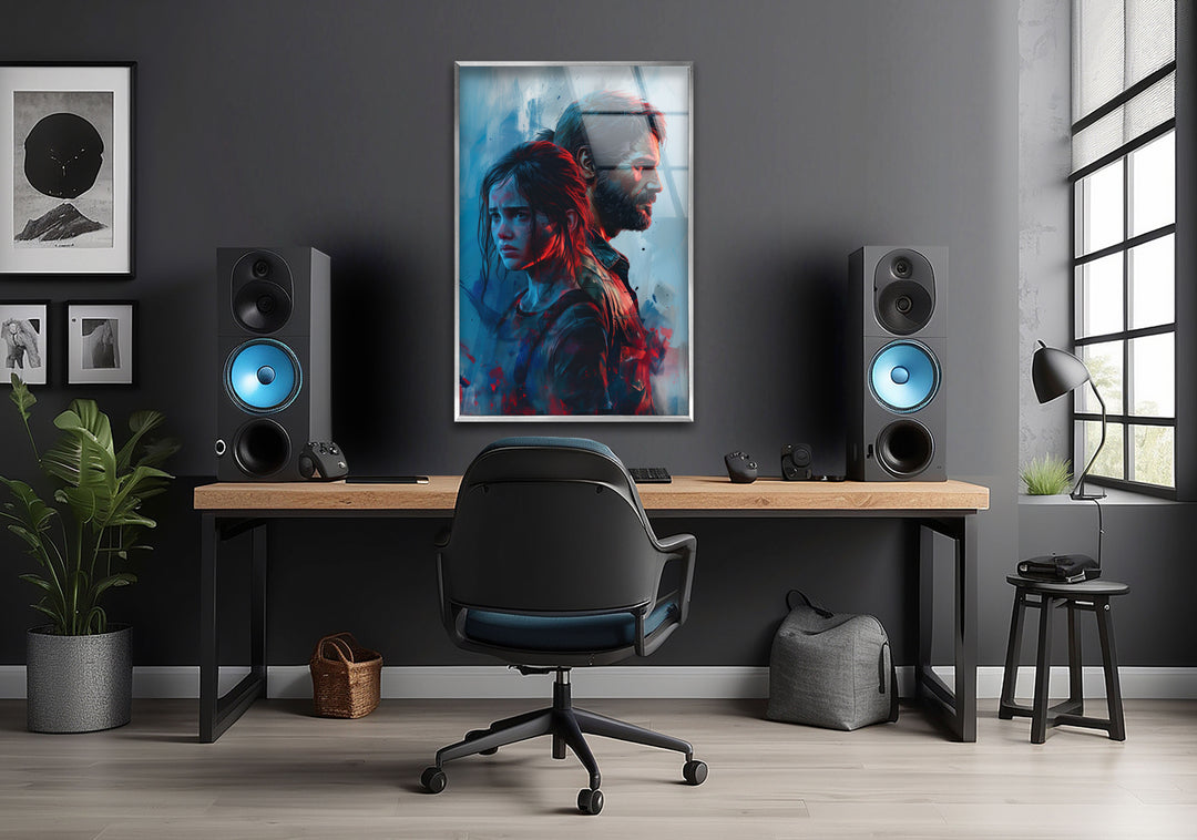 The Last Of Us Luna Marissa Glass Wall Art, glass image printing, glass prints from photos