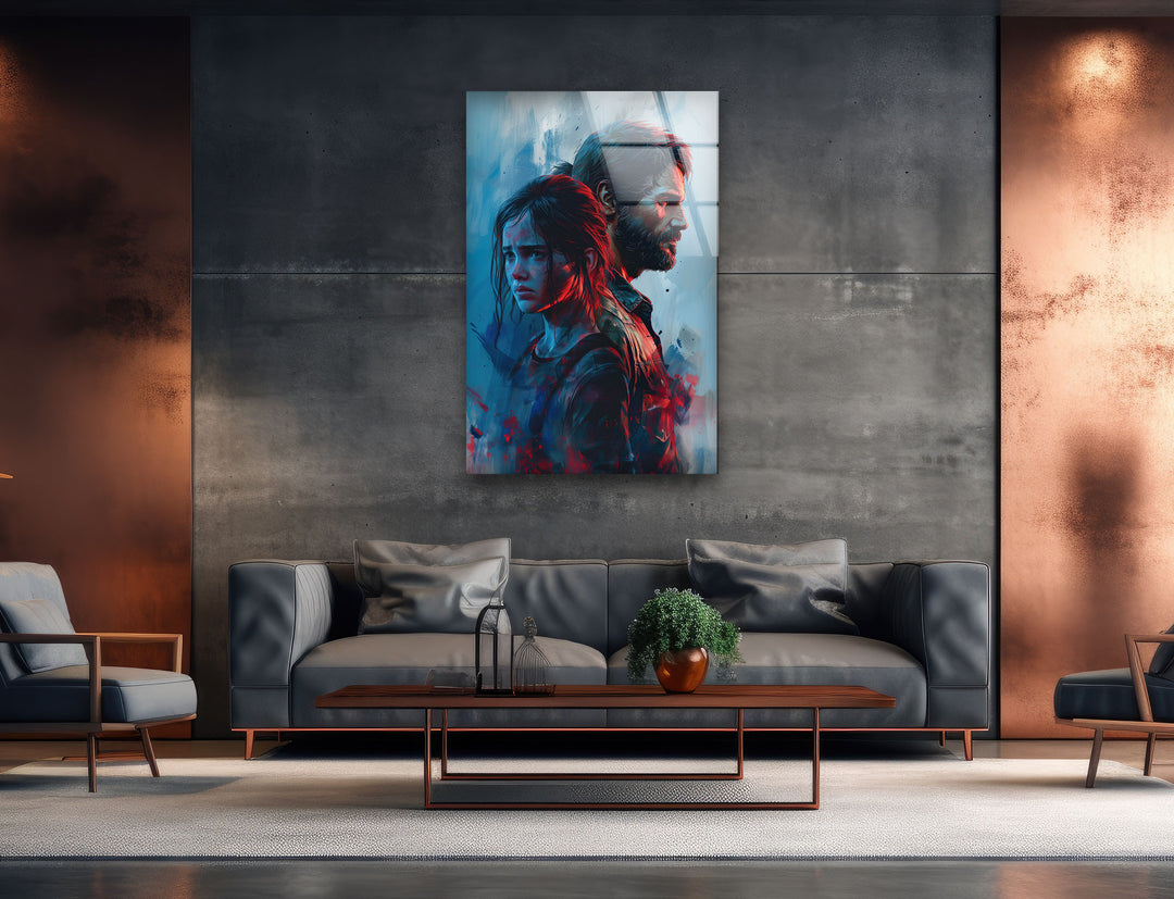 The Last Of Us Luna Marissa Glass Wall Art, Glass Printing Wall Art, art glass wall art, glass wall art pictures