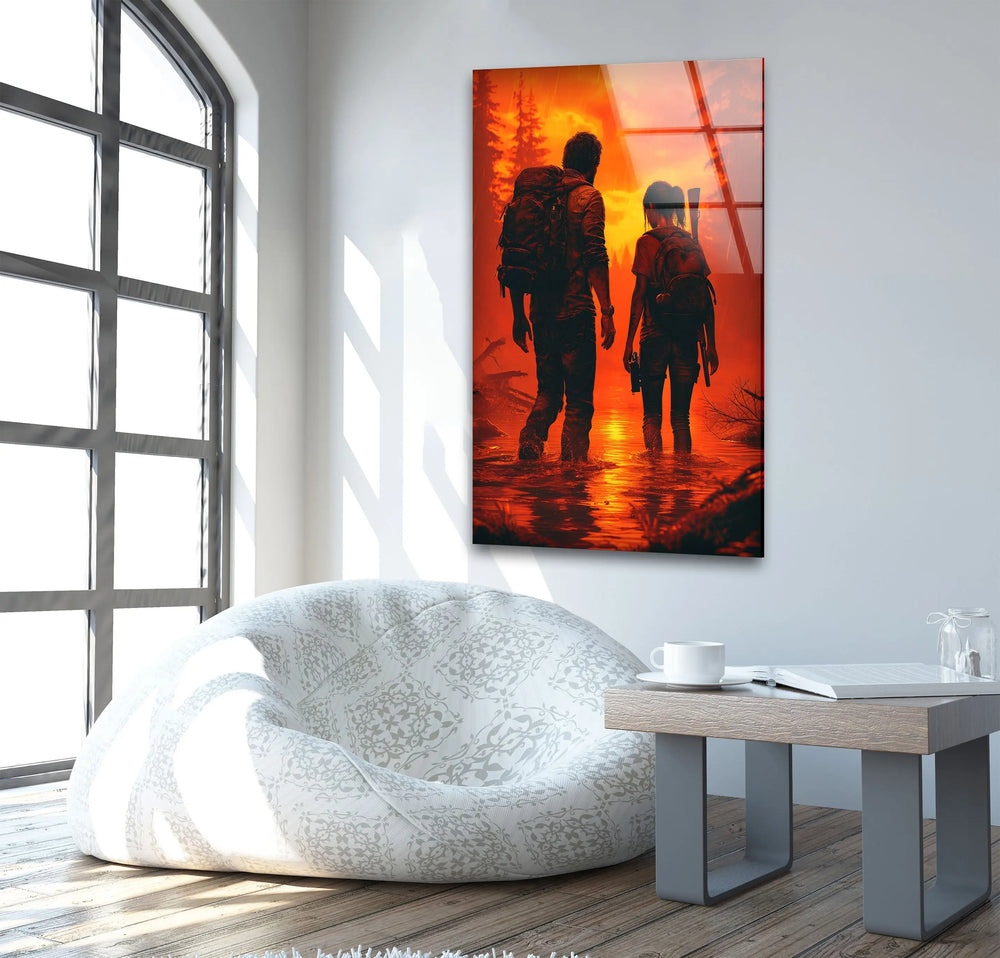 The Last of Us Glass Wall Art Glass Printing Wall Art, Print photos on glass
