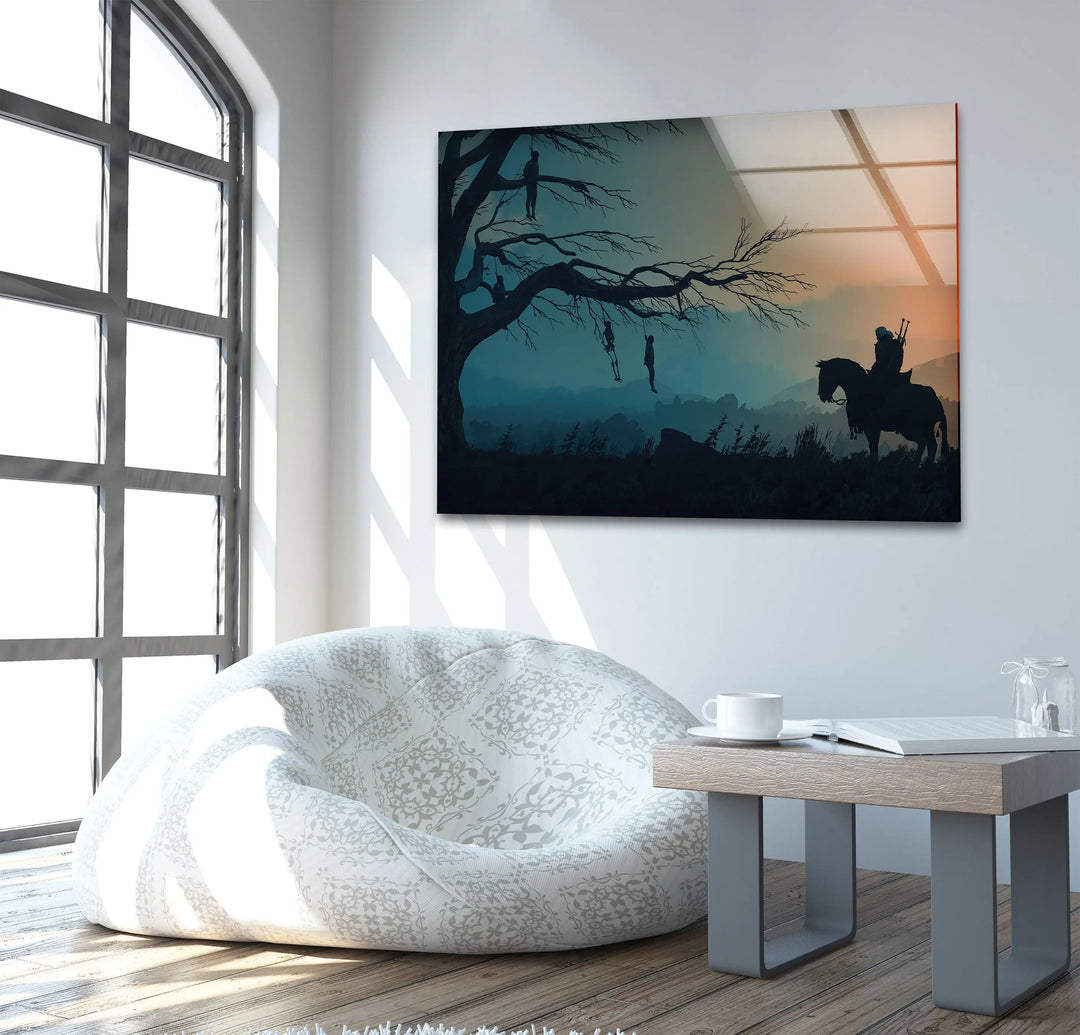 The Witcher Glass Wall Art large glass photo prints, glass wall photos
