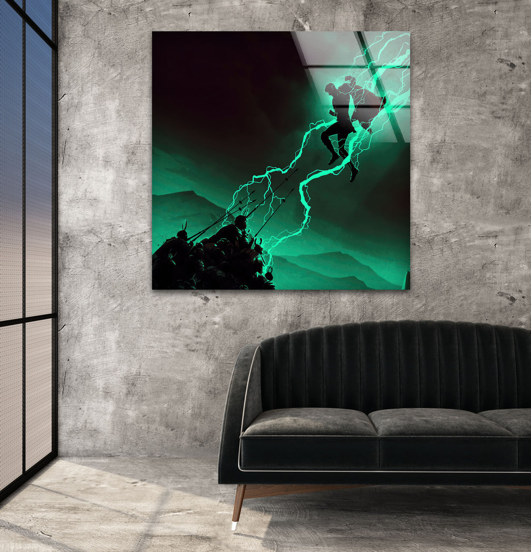 Vibrant Glass Wall Artwork Designs