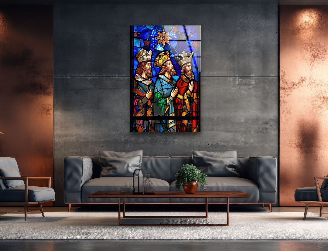 Three Kings Cool Glass Art & Wall Art