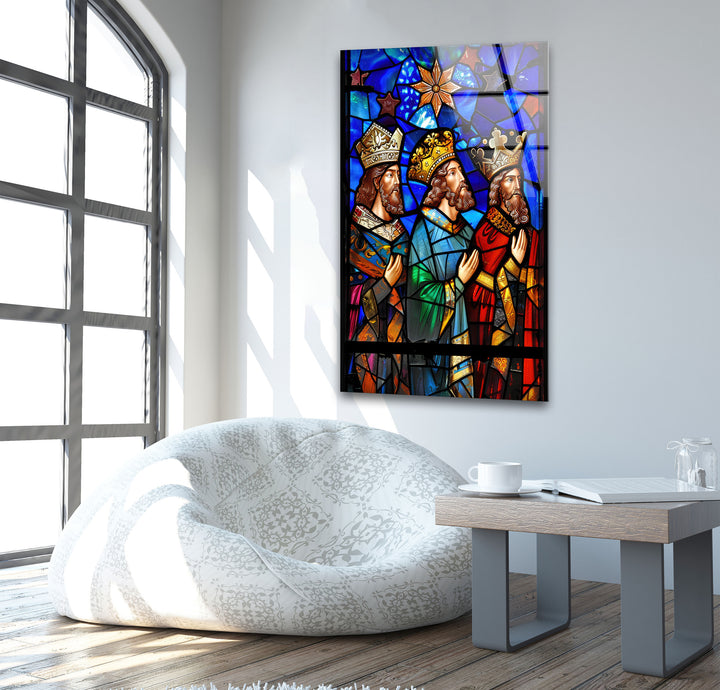 Three Kings Glass Art & Cool Wall Decor