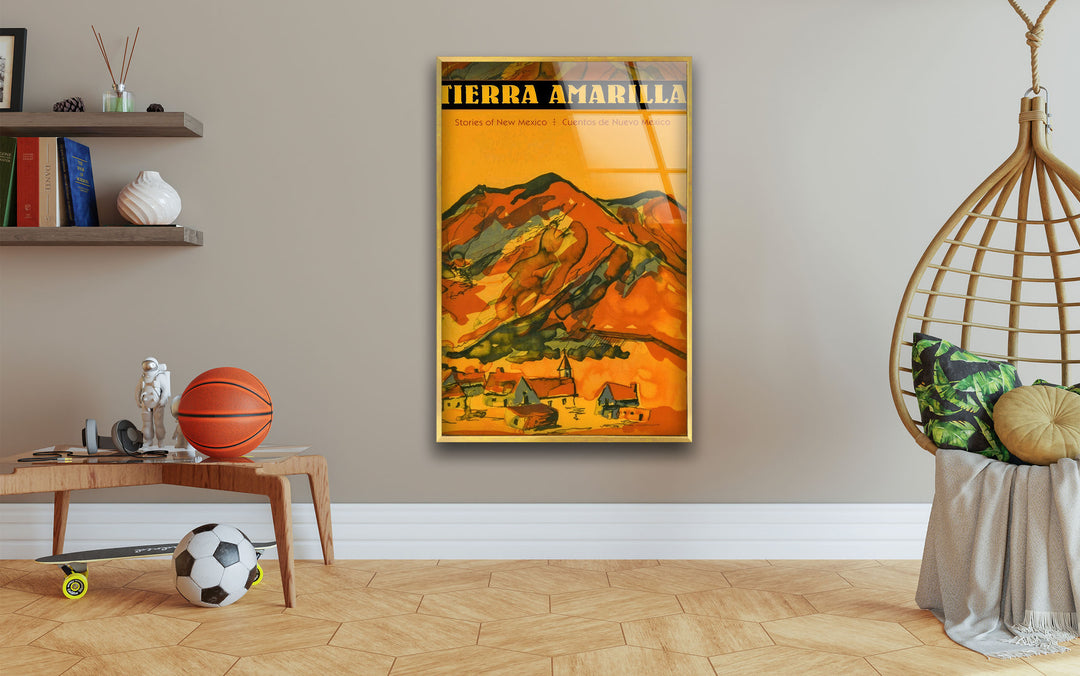 Tierra Amarilla Book Cover Cool Wall Art & Glass Wall Decor