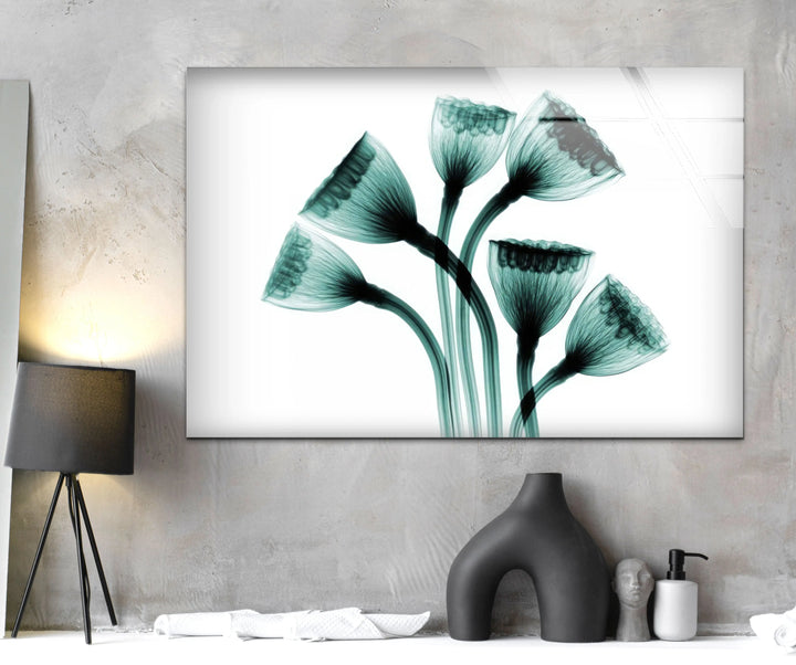 Albert Koetsier Lotus Seedheads Glass Wall Art, Glass Printing Wall Art, Print photos on glass