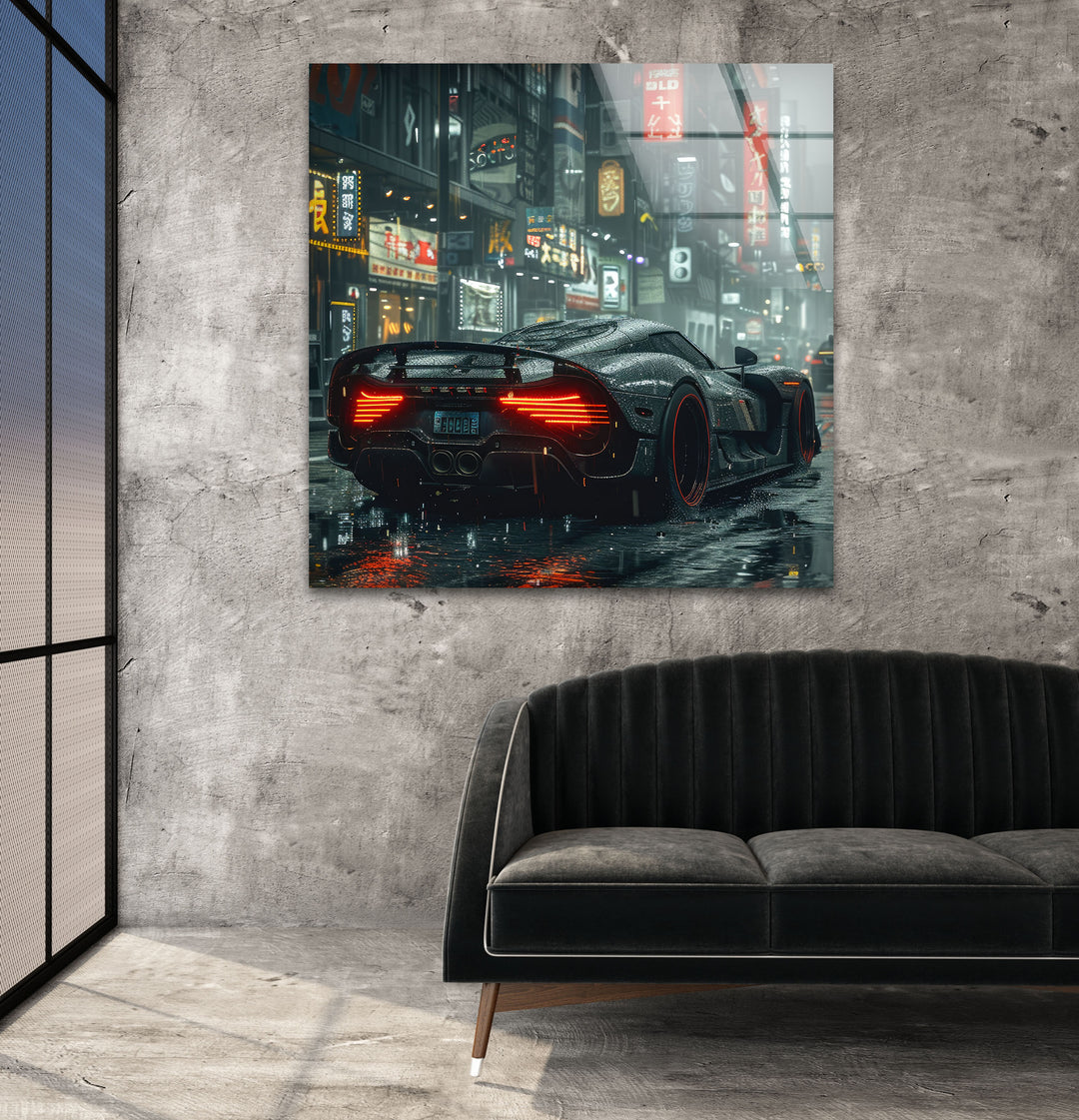 Ultra Realistic City View Glass Wall Artwork & Cool Art Prints