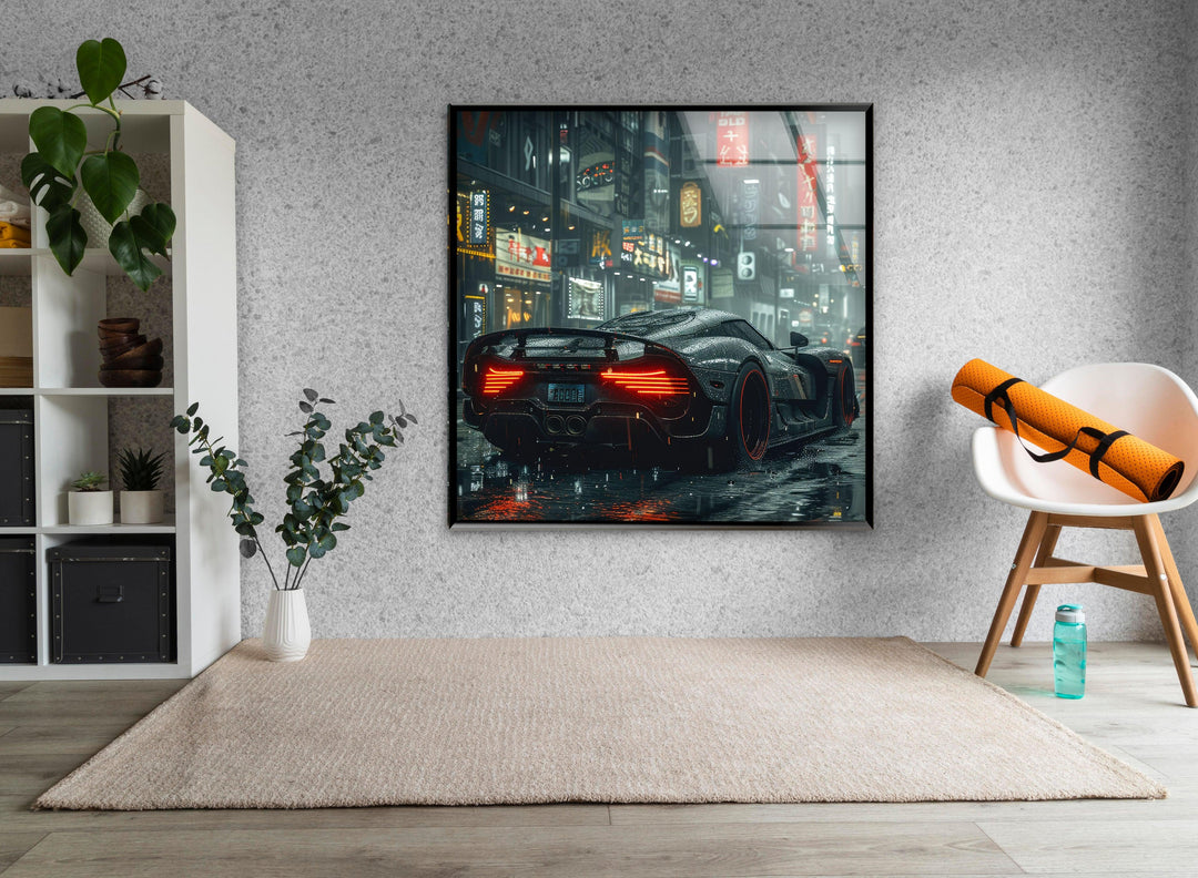 Ultra Realistic City View Glass Art & Cool Wall Decor