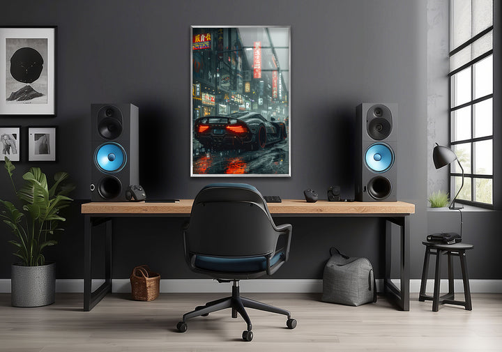 Ultra Realistic City View Cool Art Prints & Glass Photo