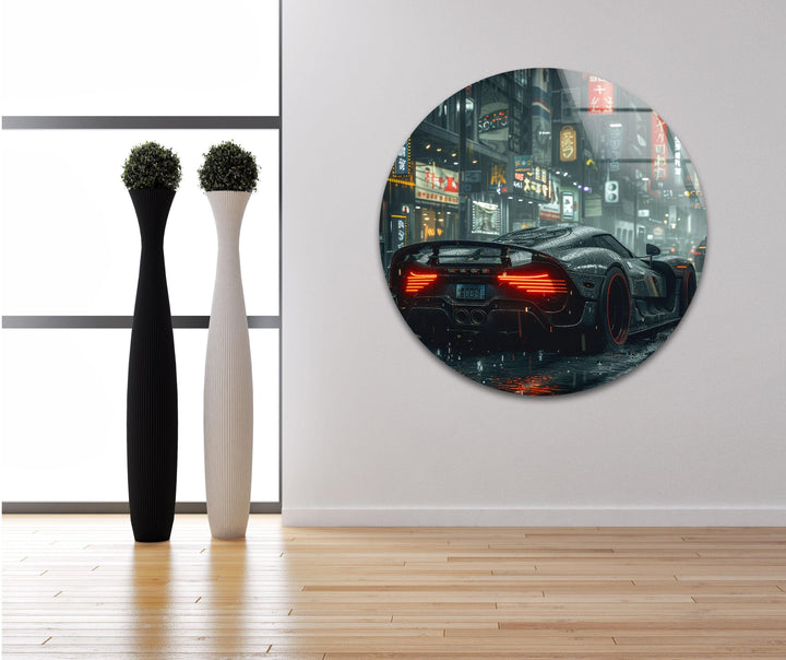 Ultra Realistic City View Cool Glass Art & Print on Glass