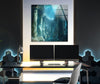 Underwater Atlantis Temple Glass Wall Art glass photo prints, glass picture prints
