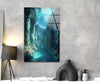 Underwater Atlantis Temple Glass Wall Art glass image printing, glass prints from photos
